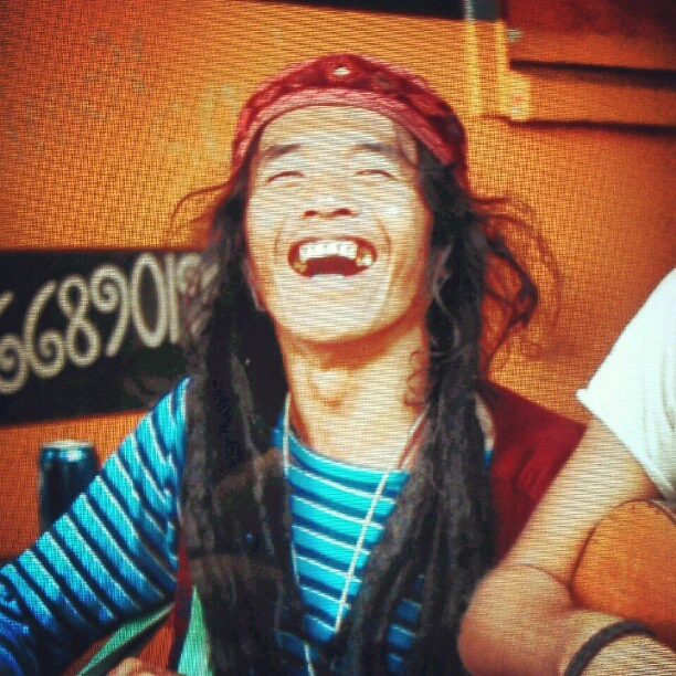 An Indonesian that Jens met in an Australian 'hippie village'