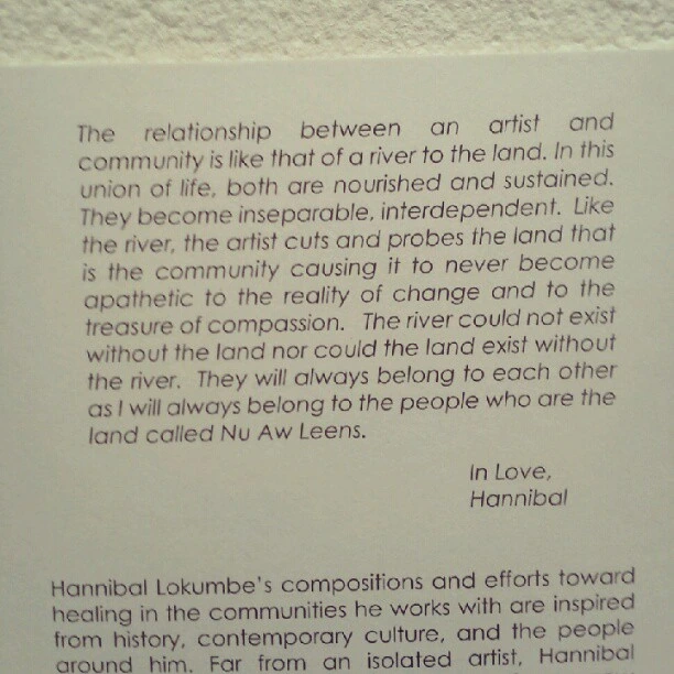 #HannibalLokumbe #andtheirvoicescryfreedomagain