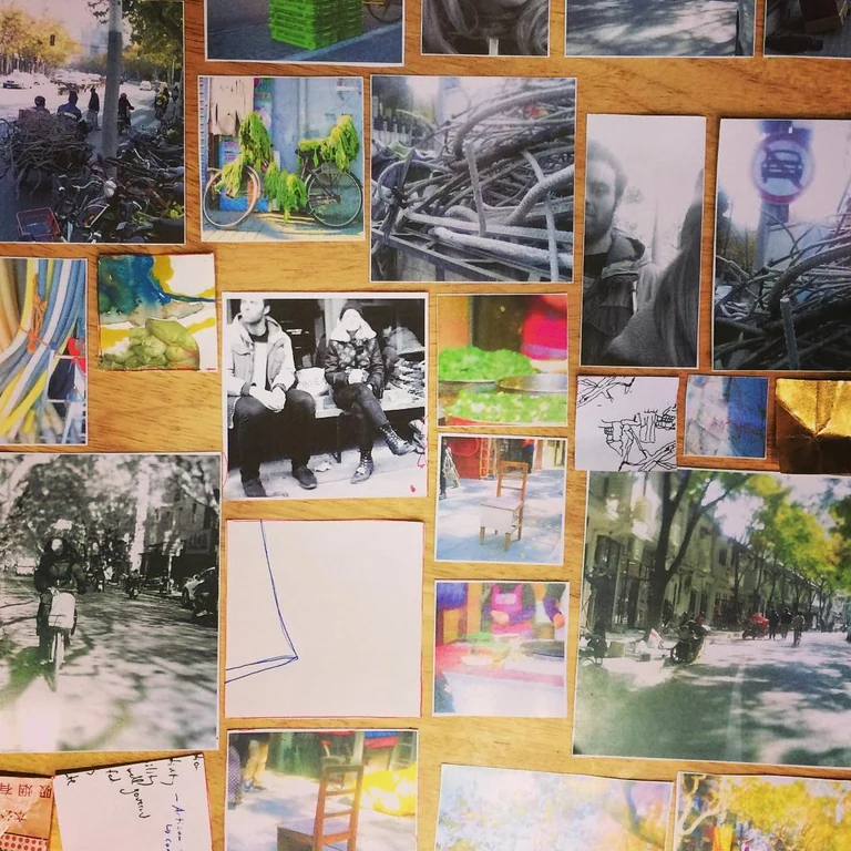 From a day of wandering with  &  #psychogeographies #chinablocks