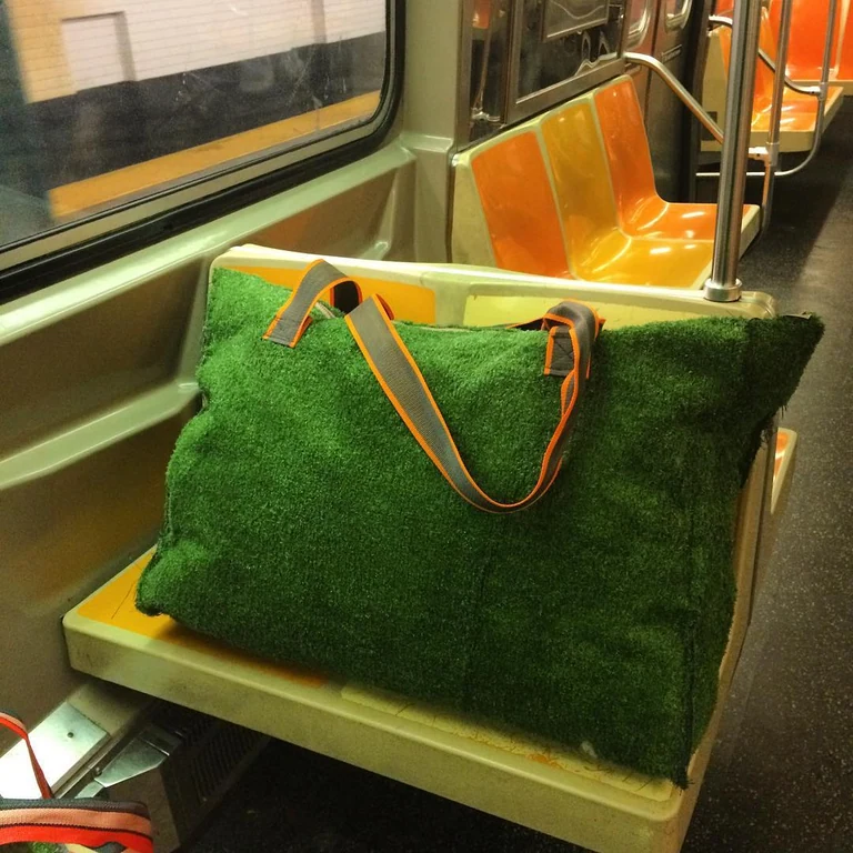 found china astroturf become travel bag become . . . ?