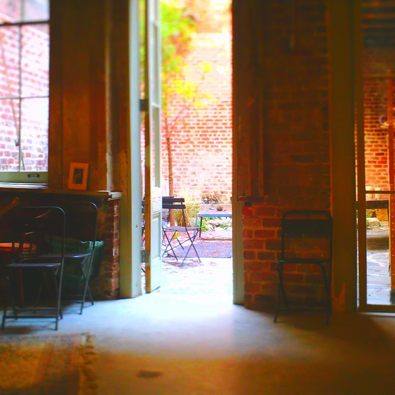Quiet before the first day of classes at