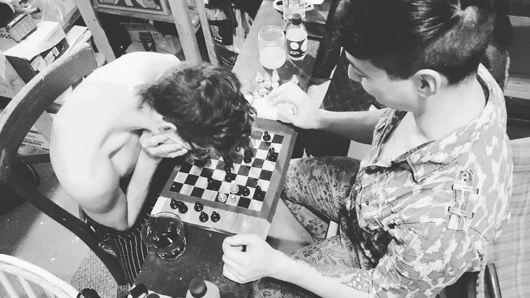 Defeat on my home court.
.
.
.
.
.
.
.
#diychess #cheesetimer #bobbyfischer #pointofnoreturn
