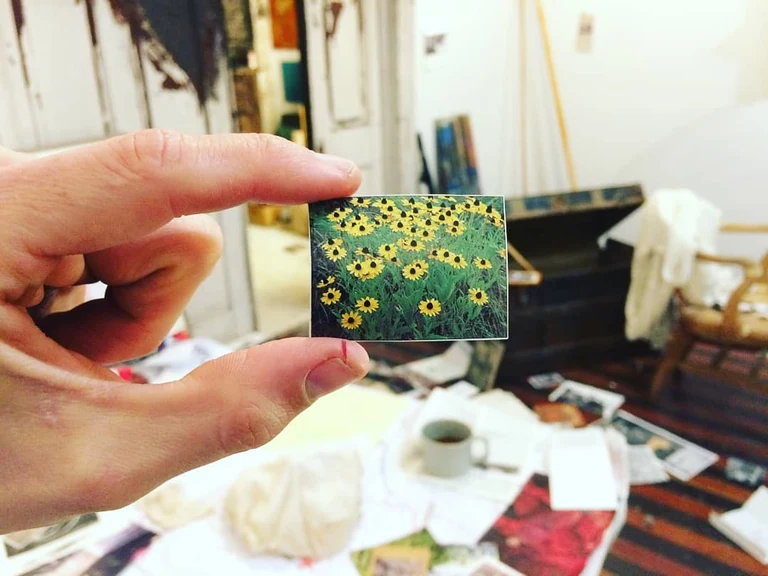 come wander through this bite sized field of flowers and other found objects, photos, postcards, receipts, newspaper clippings and more in a threaded web of relations and imagined histories this SATURDAY at the  6-9pm. 934 montegut st.
.
.
.
.
.
.
.
.
#secondsaturday #aquariumgallery #organizedchaos #sunflowerfield #bitesized