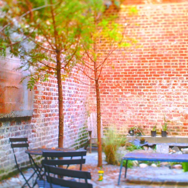 Quiet before the first day of classes at