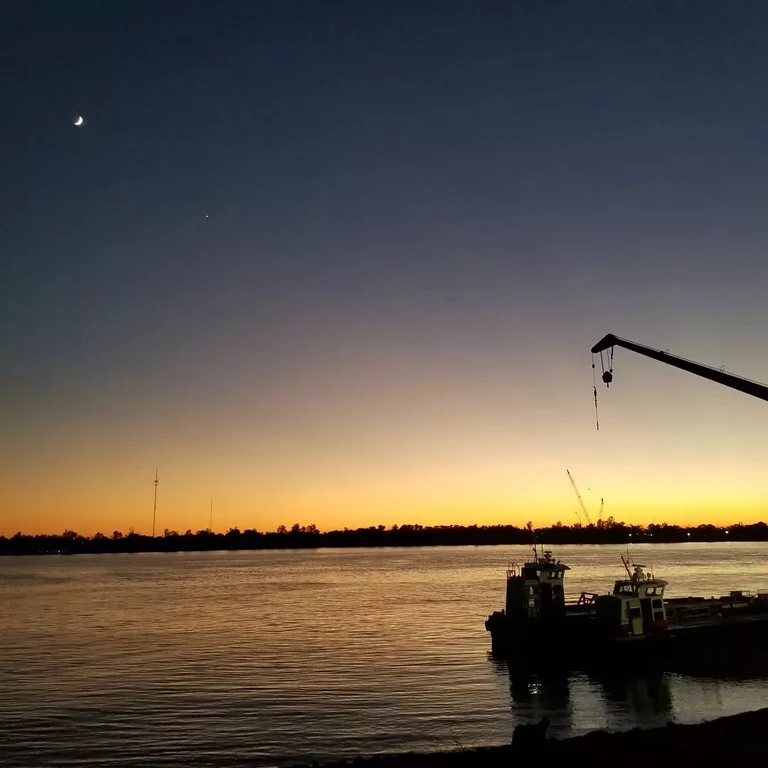 Here's what 5:30 looked like today... beautiful and exactly where it needs to be.