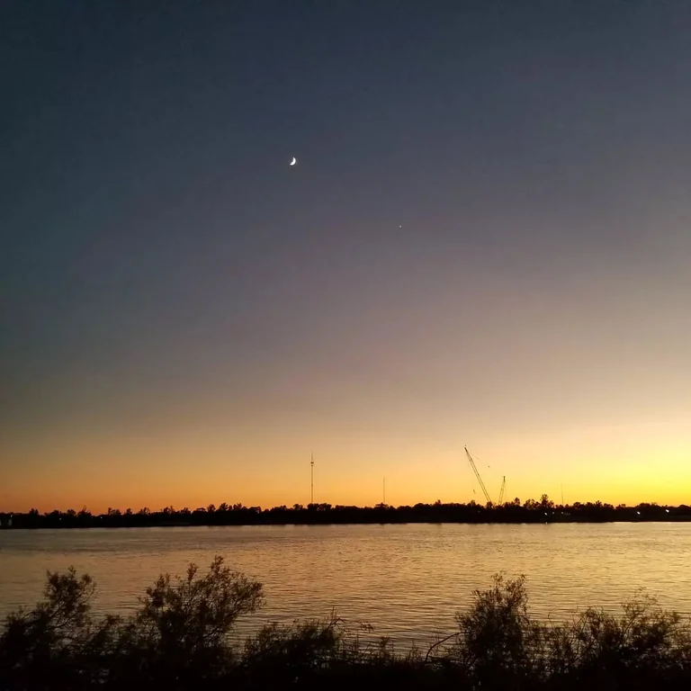 Here's what 5:30 looked like today... beautiful and exactly where it needs to be.