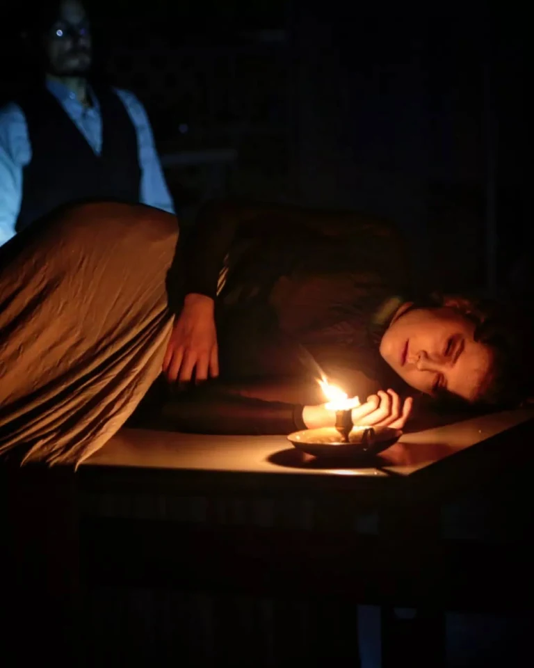 More photos from our immersion in Frankenstein with Drew Pearson & Kyle Washam & Hailey Mozzachio & Greg Marzo & Rose Doucet. Presented in October of 2018.

An original score by Jeff Pagano was accompanied by violinist Hannah Ulatowski and pianist Kelsey Kroening.

Costumes by Naomi Detre
Lights by Jasmine Williams
Makeup by Rachel Yura

More documentation is on my website