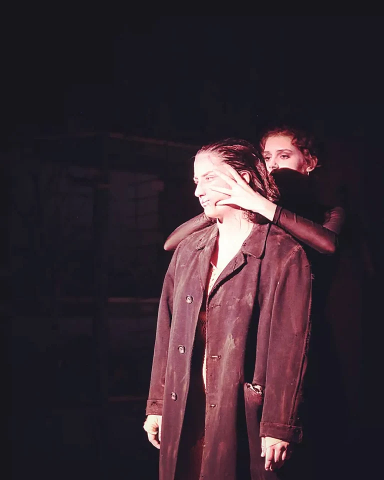 More photos from our immersion in Frankenstein with Drew Pearson & Kyle Washam & Hailey Mozzachio & Greg Marzo & Rose Doucet. Presented in October of 2018.

An original score by Jeff Pagano was accompanied by violinist Hannah Ulatowski and pianist Kelsey Kroening.

Costumes by Naomi Detre
Lights by Jasmine Williams
Makeup by Rachel Yura

More documentation is on my website