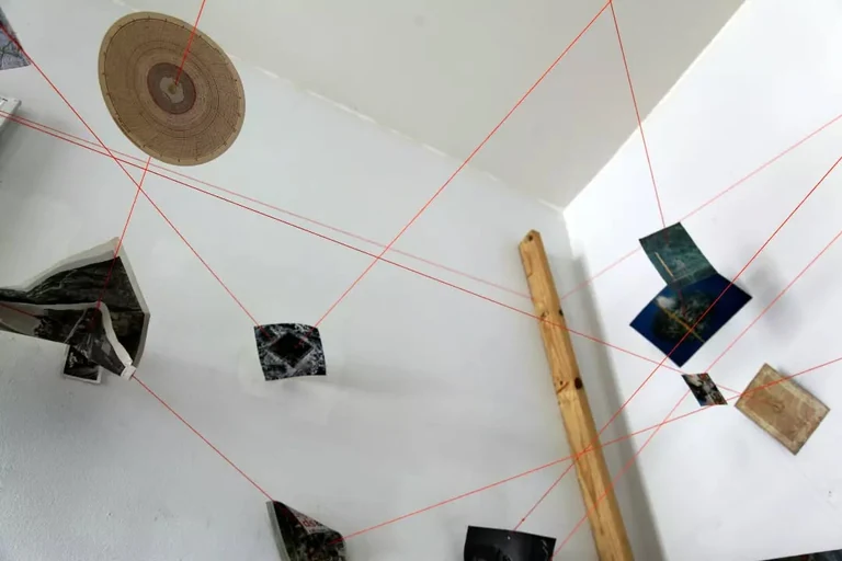 Installation view of Variable Distances from 2019. More photos and video of the show are on my website christophergivens.com