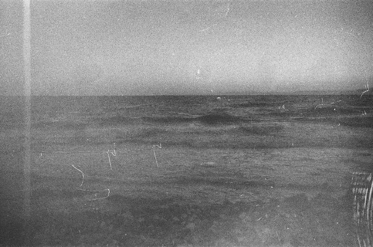 It's now been about 684 days since my idea of sharedÂ air changed. I don't think I'd really considered before the truth that when we are together we're literally breathing the same air. It enters your lungs, exits, then enters mine. NowÂ I'm looking out of the back door on this cold rainy day. Over the fence, a parrot says "Hello" all day in a variety of ways and the crows or bluejays or whatever passerby birds are there respond. All day a voice says hello, greetings, here am I, here you are, breathing the same air and something caws back. Vibrations which exit from my body enter yours and vice versa. No division. I think of this line from Rumi the poet: âYour task is not to seek for love, but merely to seek and find all the barriers within yourself that you have built against it.â The love is there, was there always--the life force, the exuberance and care, breathing itself inside all things whether they live in this truth or not. And I like this idea that we prepare to meet love but that it arrives independent of ourÂ willing, finding what lies within by creating an open space. But I don't really know what I'm talking about. And I'm looking at an open book here that has a quote byÂ Meister Eckhart that reads âMystical experience is by its nature inexpressible, and when we want to speak about it, our speech turns into an inarticulate mumble.â

Perhaps that is what I was thinking in July of 2019 as I took a photograph of waves in the Adriatic sea -- the kind of photograph that anyone andÂ everyone takes when they stare for long at an immense body of water disappearing into the horizon. And yet despite theÂ oversaturation of this vision, we continue to be transfixed by it, those regular waves rolling in again and again, smoothing the sands on the beach, and we photograph it andÂ show our friends the record. I think the attraction for me has something to do with this idea of breathing, that there is no division, that we are all in this sea of existence and reality and appear to be separate from it and each other but really are not.