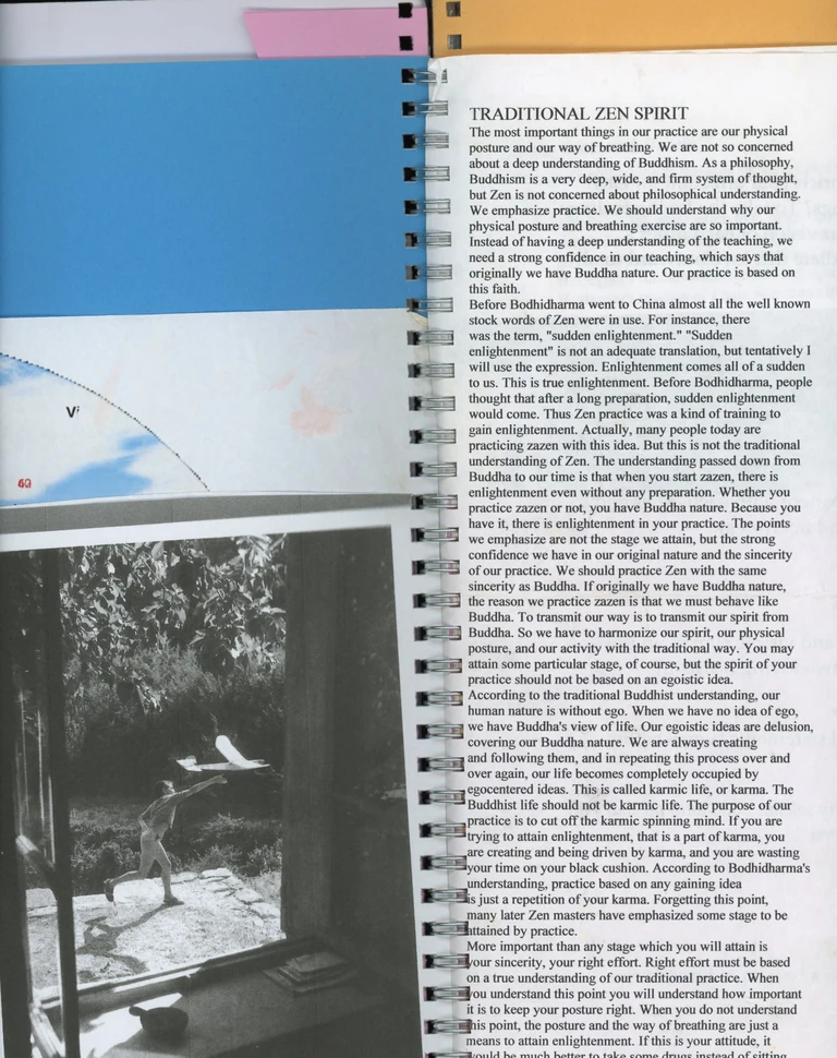 Pages from book 1 of a process and research series. a collection of assorted papers gathered and generated over the past 15+ years: articles, notes, book excerpts, images, film scenes, free associative writing, film negatives, performance programs, printing experiments, postcards, essays, and other flat, bindable ephemera.â¨â¨ â¨
â¨
I have boxes of these things that I circulate through every few seasons, trading in and out things that wax and wane in relevance to whatever is happening creatively.

Much of this is finding its way consciously and otherwise into the  and other collaborations. Some of it was a byproduct of previous works or brilliant ideas from exceptional people, all of it slowly stepping toward something else.â¨â¨ â¨
â¨
~163 pages. 1 of 1. Created while in residence at the

#collecting #gatheringnotes #diynotebook #process #research #processandresearch #writingprocess #creativeprocess #diybook #34holepunch #holepunch #indiefilm #neworleansartist #nolacommunity #performancedocumentation #documentation #lookbook #researcharchive #personalarchive #abcproject